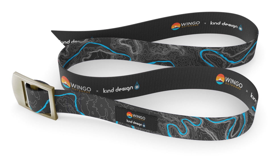 Wingo Outdoors Basecamp Belts, Green River, One Size Fits Most, W-BAS-408-OS