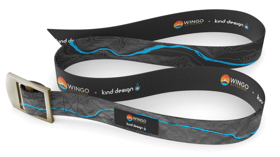 Wingo Outdoors Basecamp Belts, Madison River, One Size Fits Most, W-BAS-404-OS