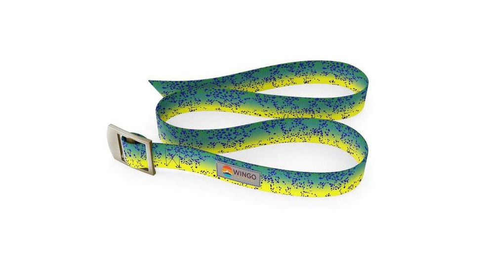 Wingo Outdoors Basecamp Belts, Mahi Mahi, One Size Fits Most, W-BAS-125-OS