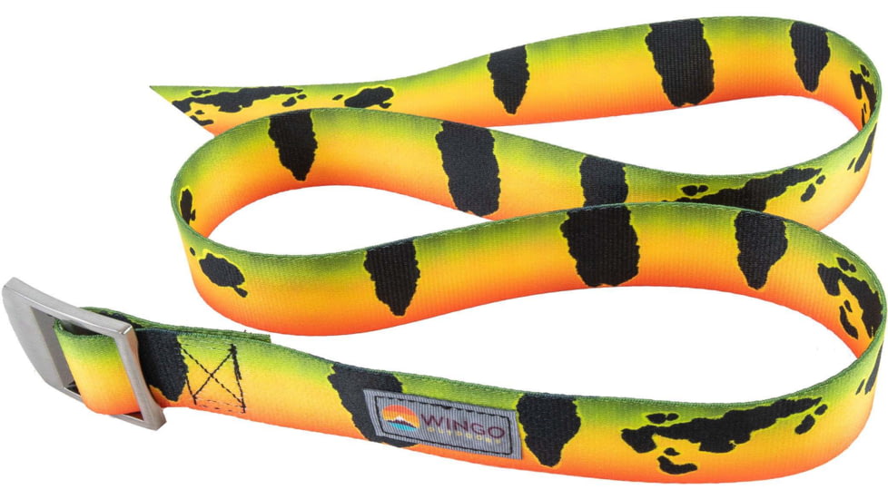 Wingo Outdoors Basecamp Belts, Peacock Bass, One Size Fits Most, W-BAS-121-OS