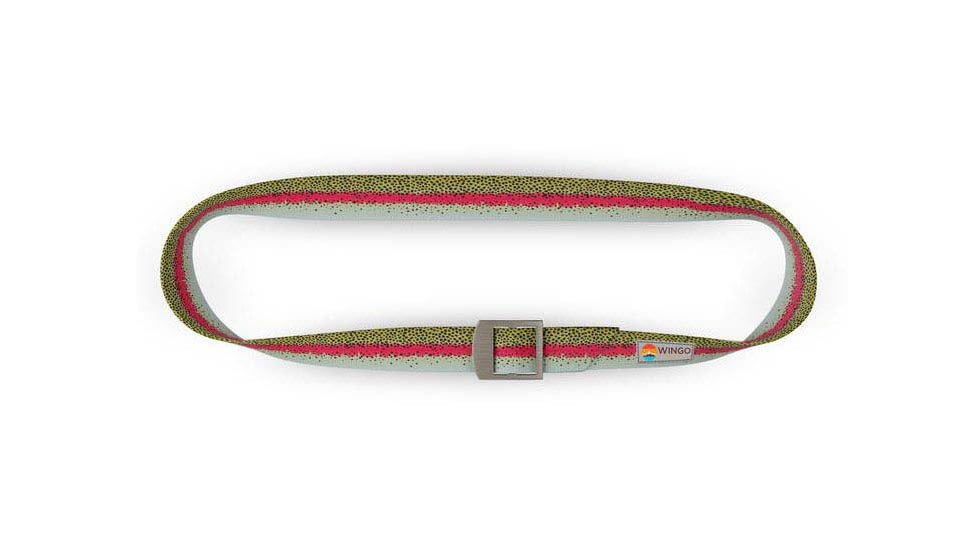 Wingo Outdoors Basecamp Belts, Rainbow Trout, One Size Fits Most, W-BAS-124-OS