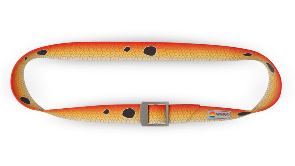 Wingo Outdoors Basecamp Belts, Redfish, One Size Fits Most, W-BAS-128-OS
