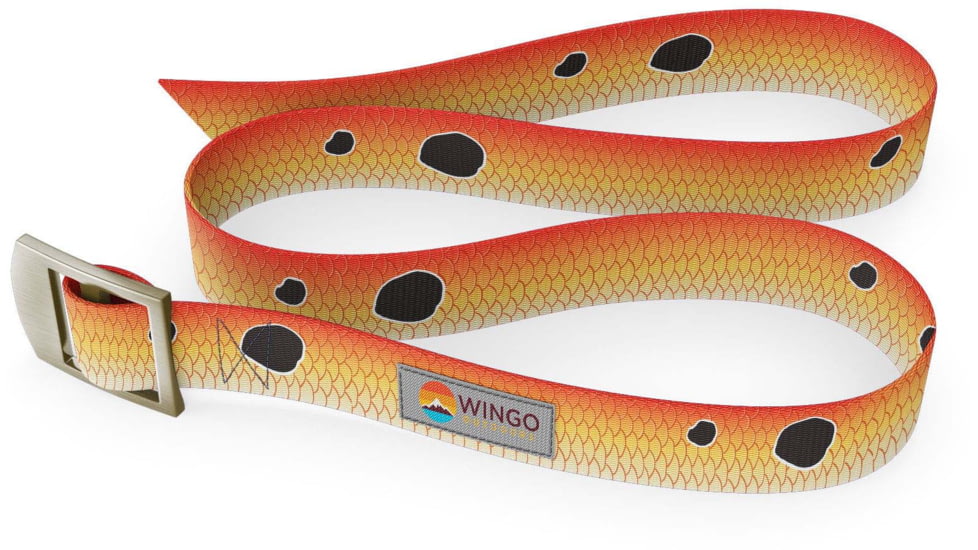 Wingo Outdoors Basecamp Belts, Redfish, One Size Fits Most, W-BAS-128-OS