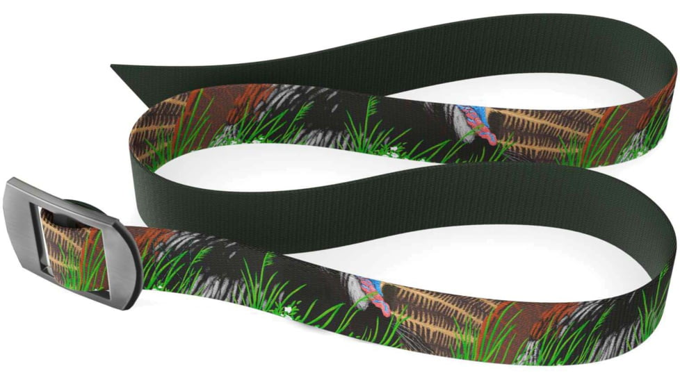 Wingo Outdoors Basecamp Rev Belt, Turkey/Forest Green, One Size, W-BAS-304-142-OS