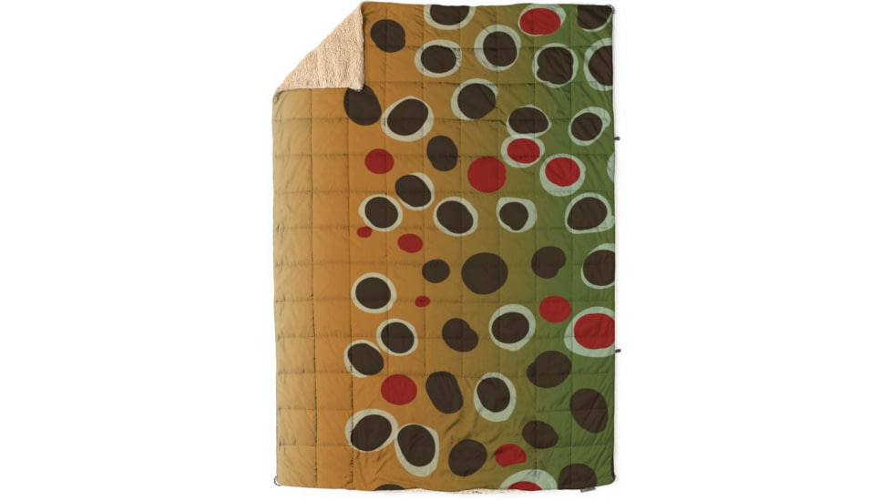 Wingo Outdoors Convertible Blanket, Brown Trout, W-BLK-123-OS