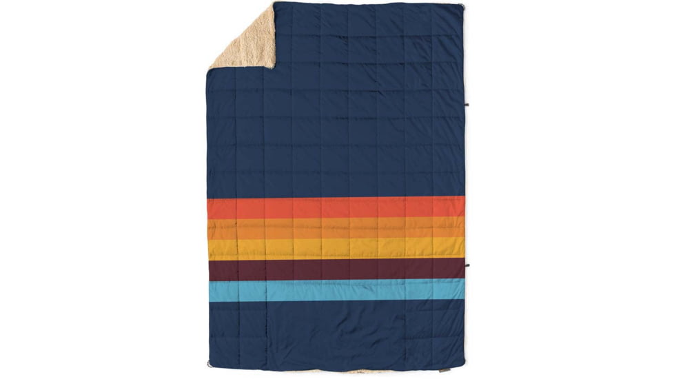 Wingo Outdoors Convertible Blanket, Navy Retro, W-BLK-140-OS