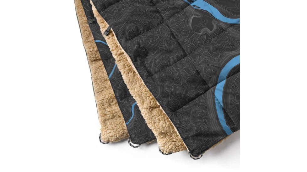 Wingo Outdoors Convertible Blanket, River Topo, W-BLK-409-OS