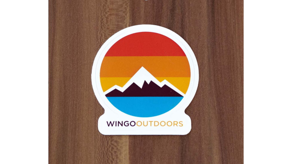 Wingo Outdoors Decal Stickers, 6-Pack, W-DEC-FIS-6PK