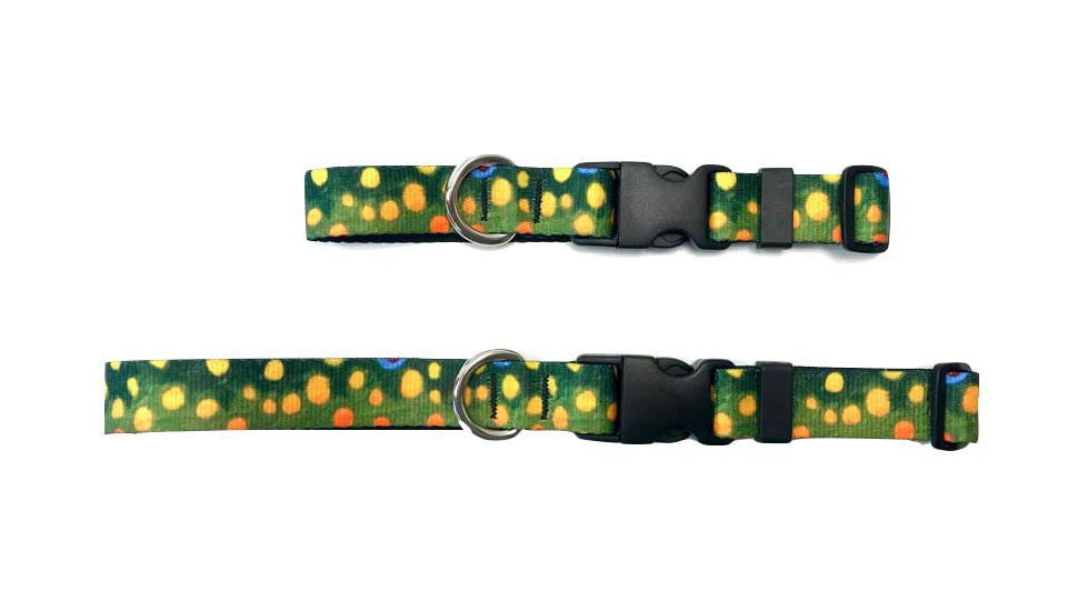 Wingo Outdoors Dog Collar, Brook Trout, Large/X-Large, W-COL-103-LXL