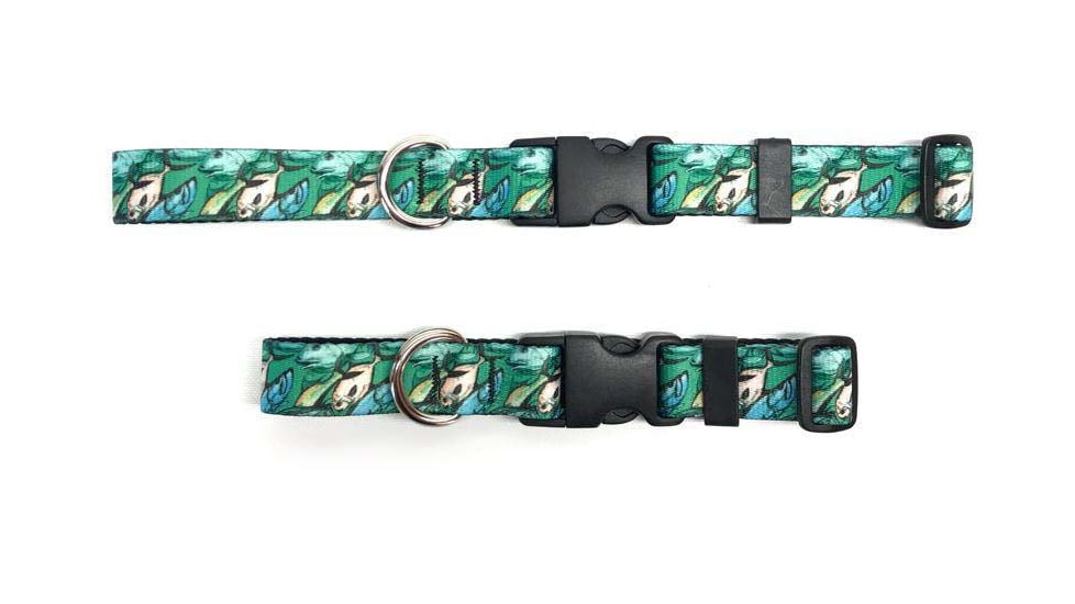 Wingo Outdoors Dog Collar, DeYoung Saltwater, Large/X-Large, W-COL-604-LXL