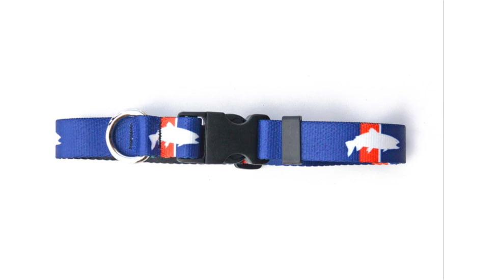 Wingo Outdoors Dog Collar - RepYourWater, Bison Trutta, Large/X-Large, W-COL-502-LXL