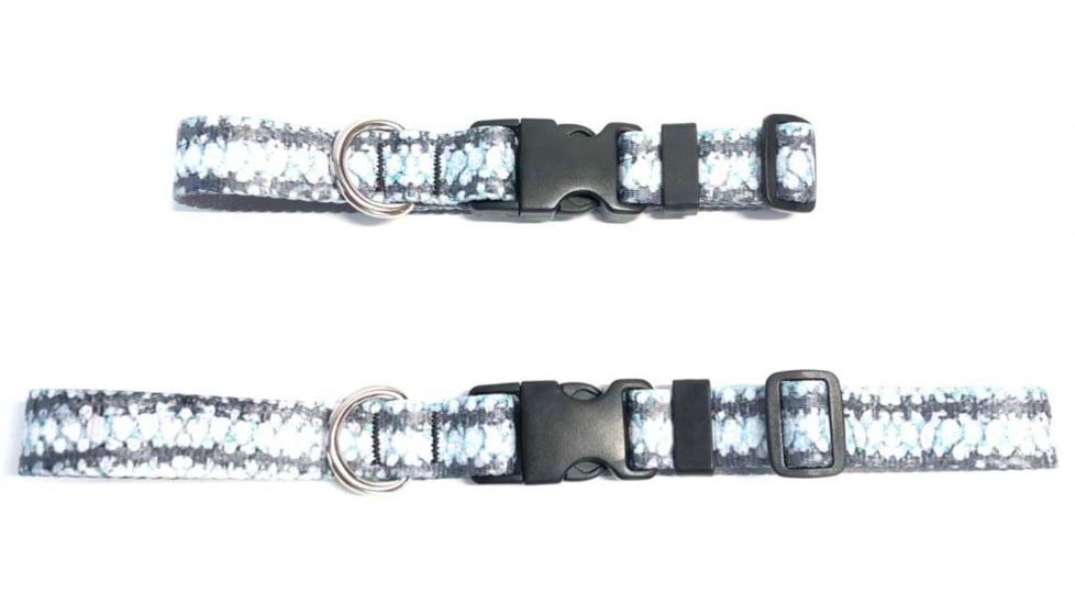 Wingo Outdoors Dog Collar, Striped Bass, Small/Medium, W-COL-115-SMD