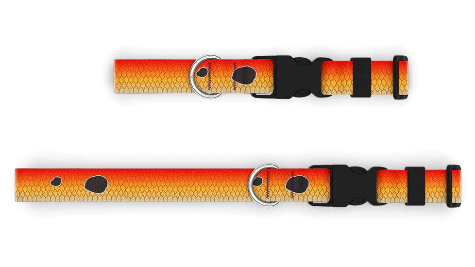 Wingo Outdoors Dog Collars, Redfish, Large/X-Large, W-COL-128-LXL