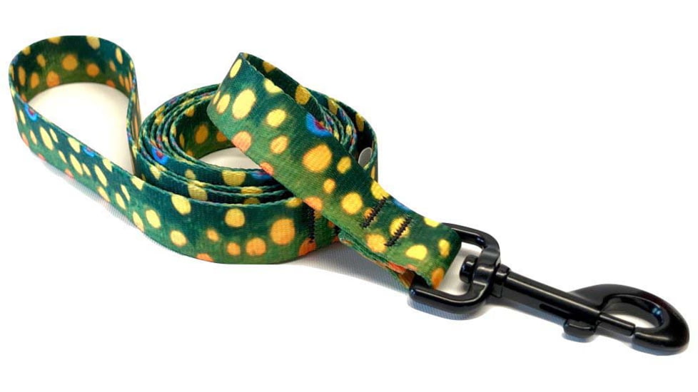 Wingo Outdoors Dog Leash, Brook Trout, 6 foot length, W-LEA-103-6FT