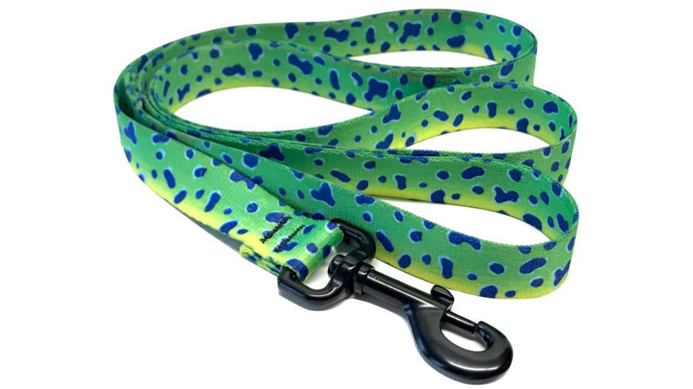 Wingo Outdoors Dog Leash, Mahi Mahi, 6 foot length, W-LEA-109-6FT