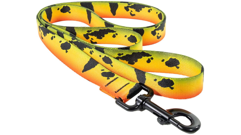 Wingo Outdoors Dog Leash, Peacock Bass, 6 foot length, W-LEA-121-6FT