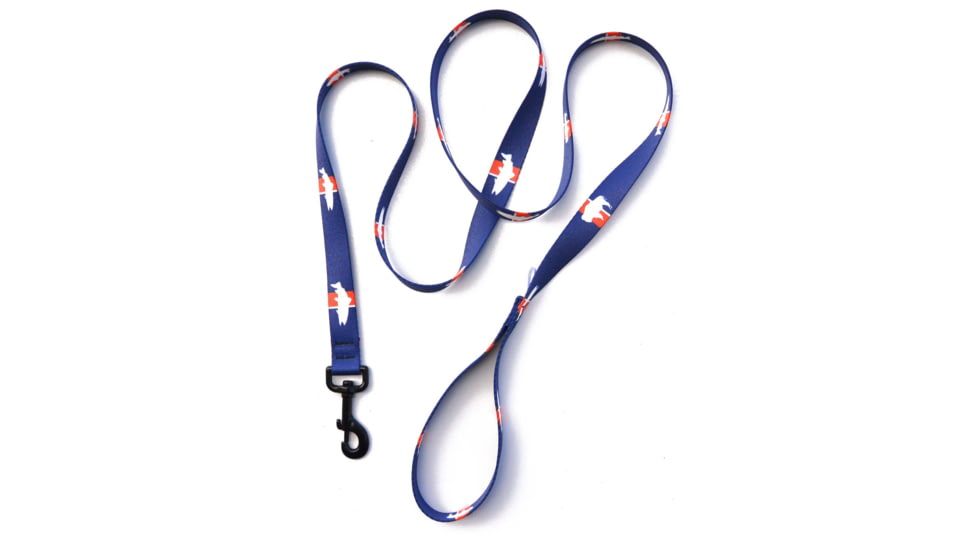 Wingo Outdoors Dog Leash - RepYourWater, Bison Trutta, 6 foot length, W-LEA-502-6FT