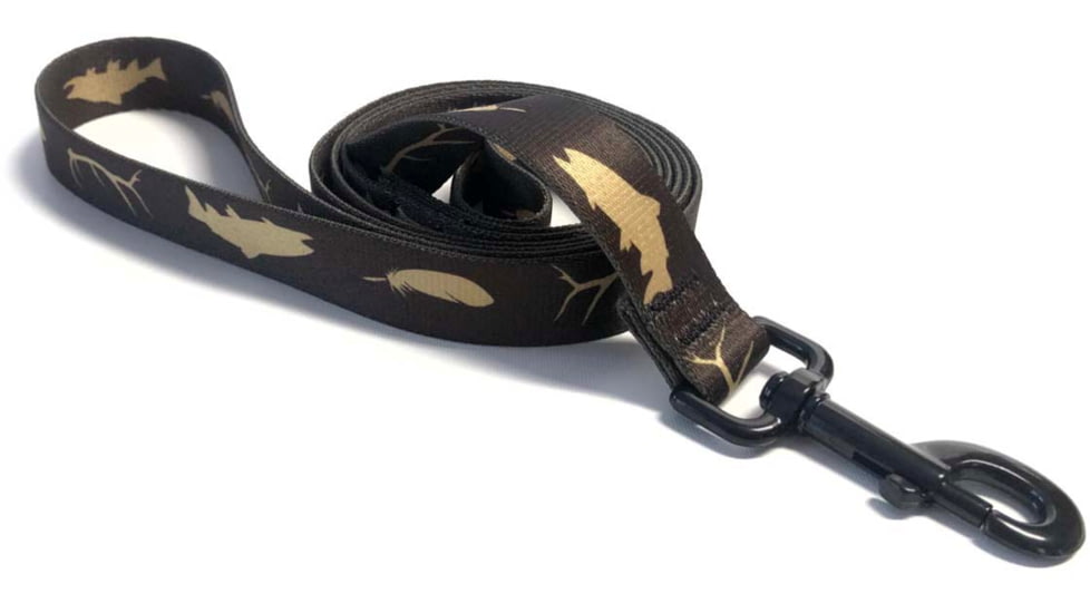 Wingo Outdoors Dog Leash - RepYourWater, Wild Water, 6 foot length, W-LEA-514-6FT