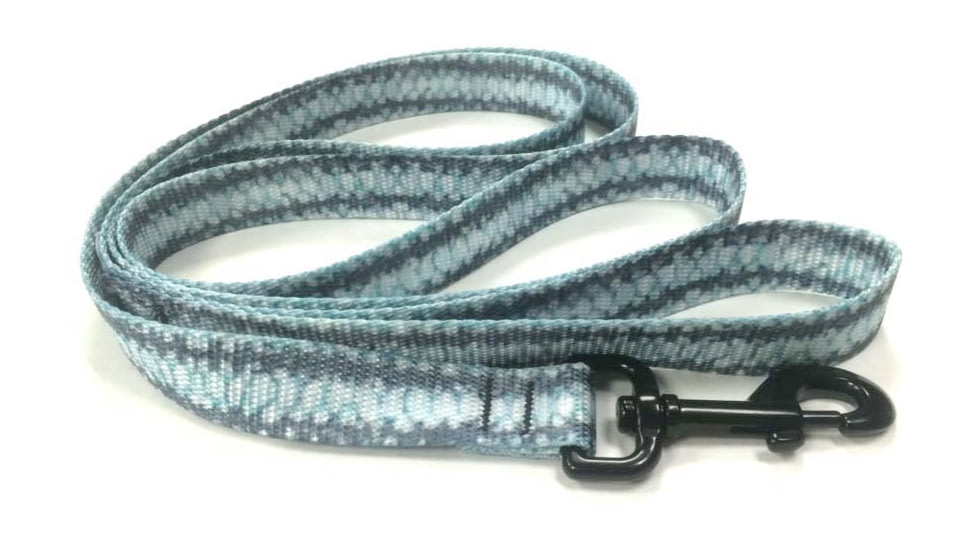 Wingo Outdoors Dog Leash, Striped Bass, 6 foot length, W-LEA-115-6FT