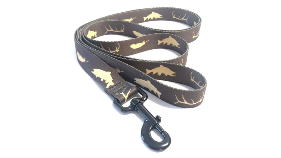 Wingo Outdoors Dog Leashes - RepYourWater, Wild Water, 6 foot length, W-LEA-525-6FT