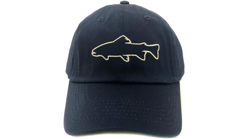 Wingo Outdoors Fish Skin Backstrap Hat, Brook Trout, One Size Fits Most, W-HAT-103-BAC