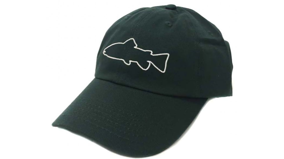 Wingo Outdoors Fish Skin Backstrap Hat, Brown Trout, One Size Fits Most, W-HAT-104-BAC