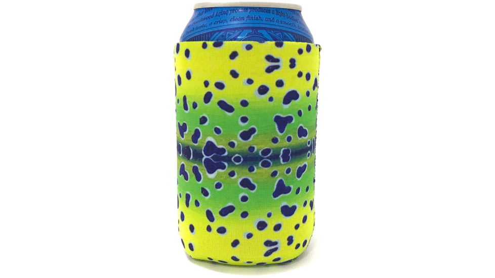 Wingo Outdoors Fish Skin Can Cooler 3-Pack, Bonefish/Mahi Mahi/Tarpon, Standard Can, W-CAN-SAL-3PK