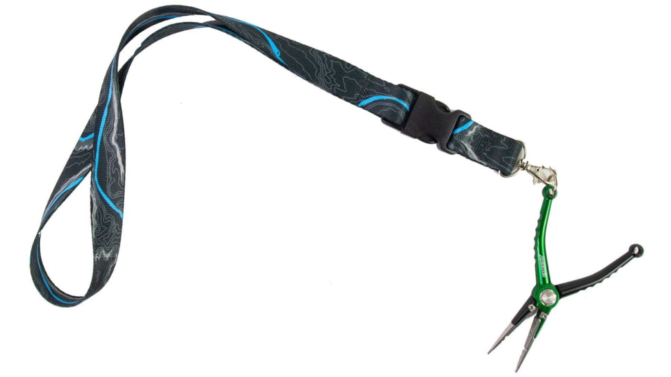 Wingo Outdoors Lanyard - King Design, Green River, 18 inch length, W-LAN-408-18