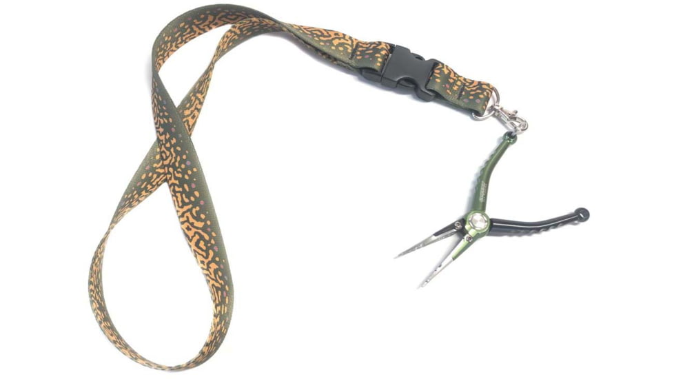 Wingo Outdoors Lanyard - RepYourWater, Brook Trout, 18 inch length, W-LAN-503-18