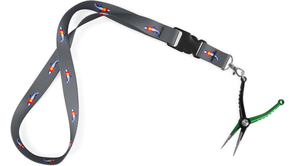 Wingo Outdoors Lanyard - RepYourWater, Colorado Clarkii, 18 inch length, W-LAN-521-18