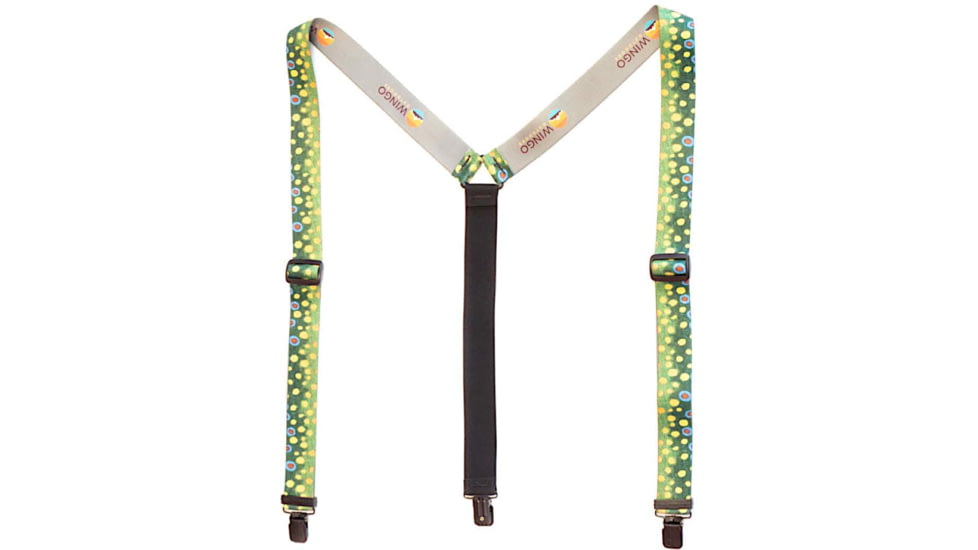 Wingo Outdoors Suspender, Brook Trout, 40 to 62 inches, W-SUS-122-OS