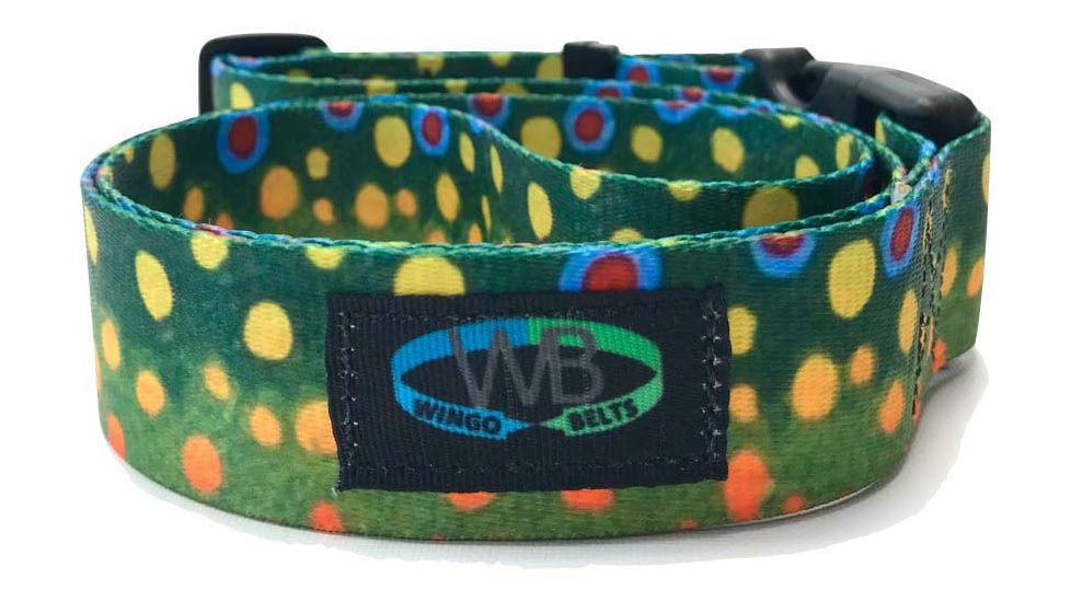 Wingo Outdoors Wading Belt, Brook Trout, One Size Fits Most, W-WAD-103-OS