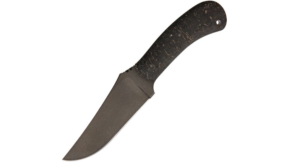 Winkler Belt Knife Rubber Folding Knife,4.75in,Standard Edge,Clip Point, Black, Rubber Handle, BLTRUBCASW