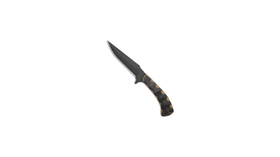 Winkler Winkler Knives Shadow Strike WASP Laminate Sculpted 5.25" Black, Black/Brown, 80CrV2, adult, BHQ-230471