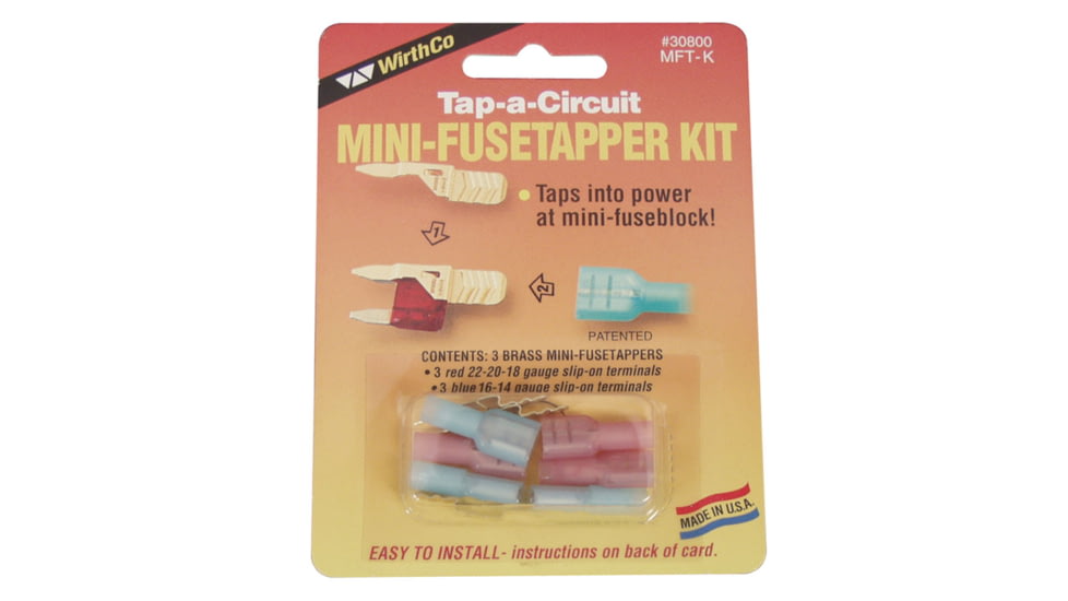WirthCo Battery Doctor Patented Fuse Taps For Mini Blade Fuses, 30800