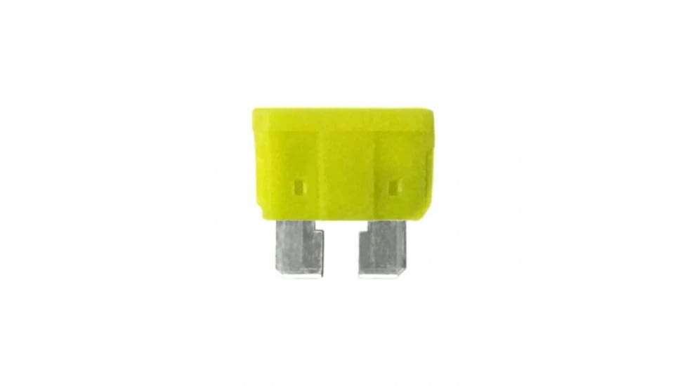 WirthCo Midblade Fuse 20 Amp, Yellow, Pack of 5, 24370