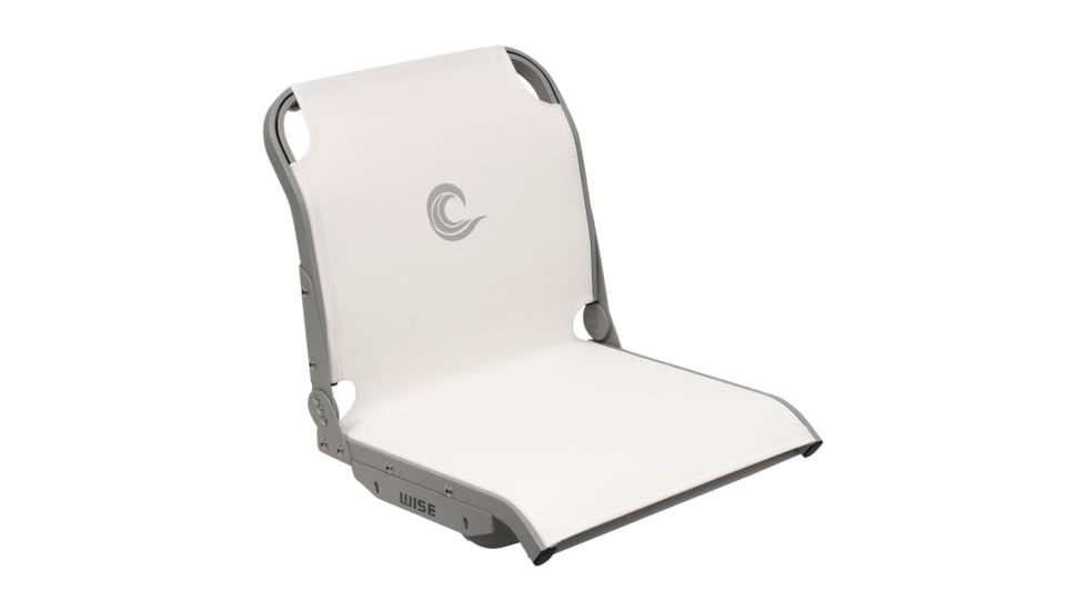 Wise AeroX Cool-Ride Mesh Mid Back Boat Seat, White, Medium, 3374-784