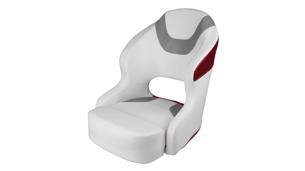 Wise Baja Bucket Seat, Brite White/Marble Grey/Dark Red, Large, 3314-1774