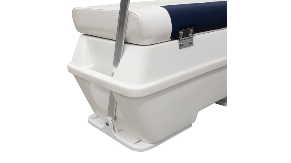 Wise DLX Pontoon 70 Qt Swingback Cooler, Brite White/Mariner Blue, Large, DLX156-1904