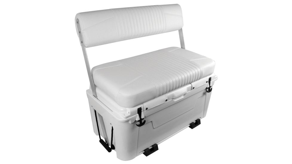 Wise Ice Cage Swingback Cooler Seat with Mounting Clamps, Mystic White, Large, 3330-1784