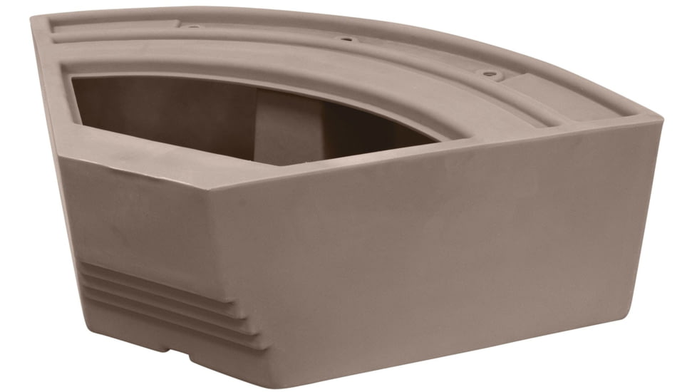 Wise Premier Pontoon 28in Radius Corner - Base Only, Mocha Java, BM11028-1B-1725