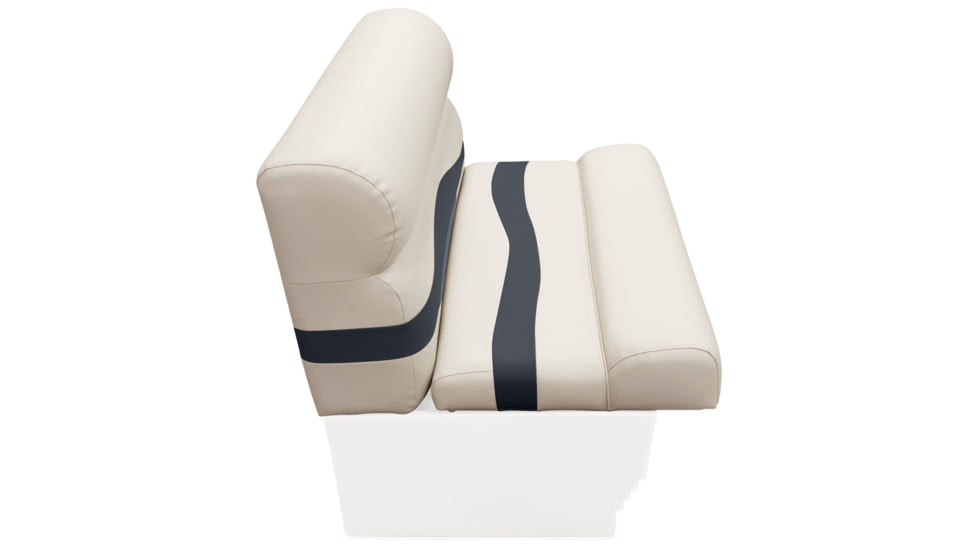Wise Premier Pontoon 36in Bench, Platinum/Mocha Java/Khaki, Large, BM1144-1066