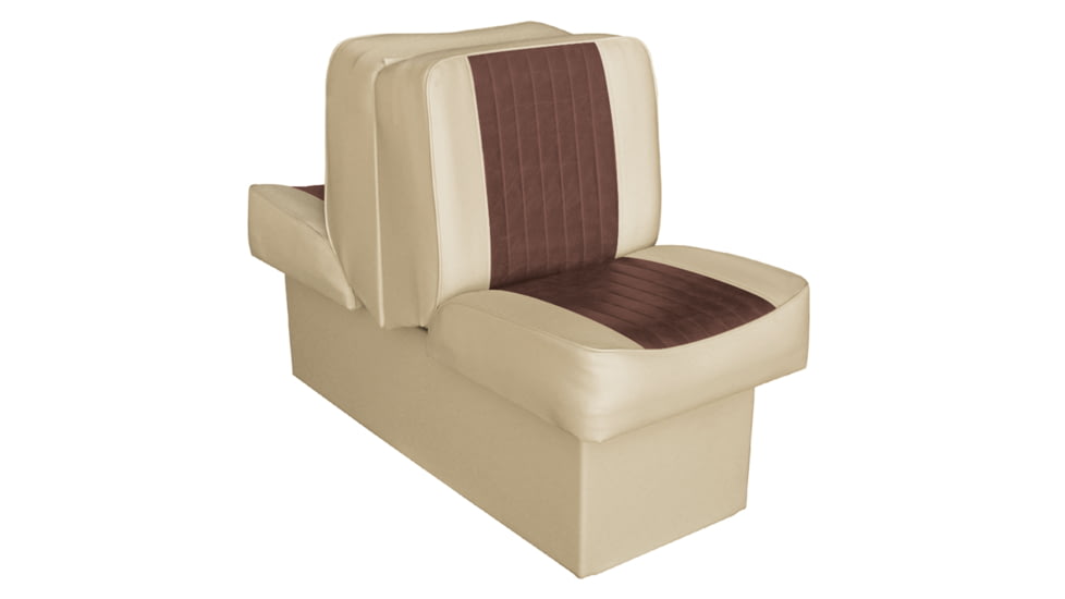 Wise Deluxe Lounge Seat w/ 10'' Base, Wise Sand/Wise Brown, Large, 8WD707P-1-662