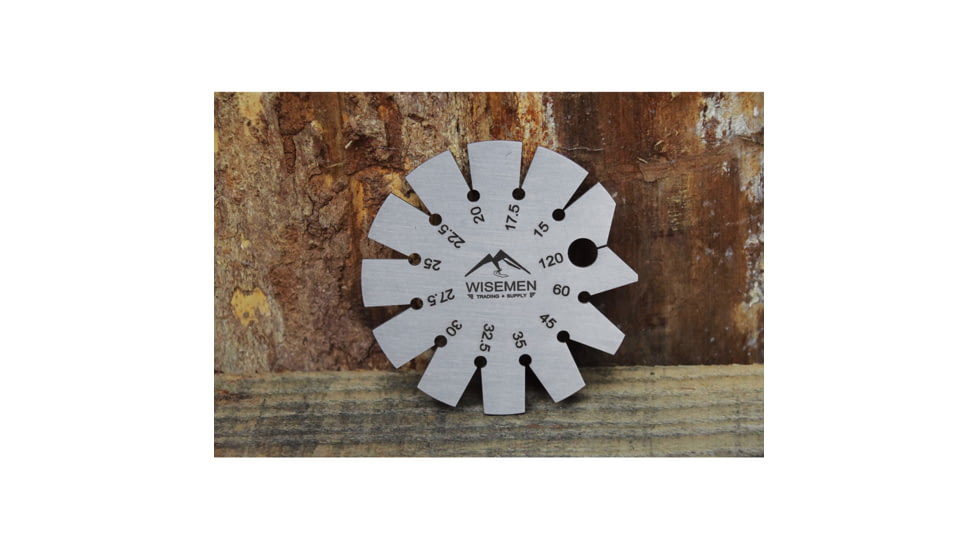 Wisemen Trading Bevel Gauge, 2.75in Diameter, Stainless Construction, 4239