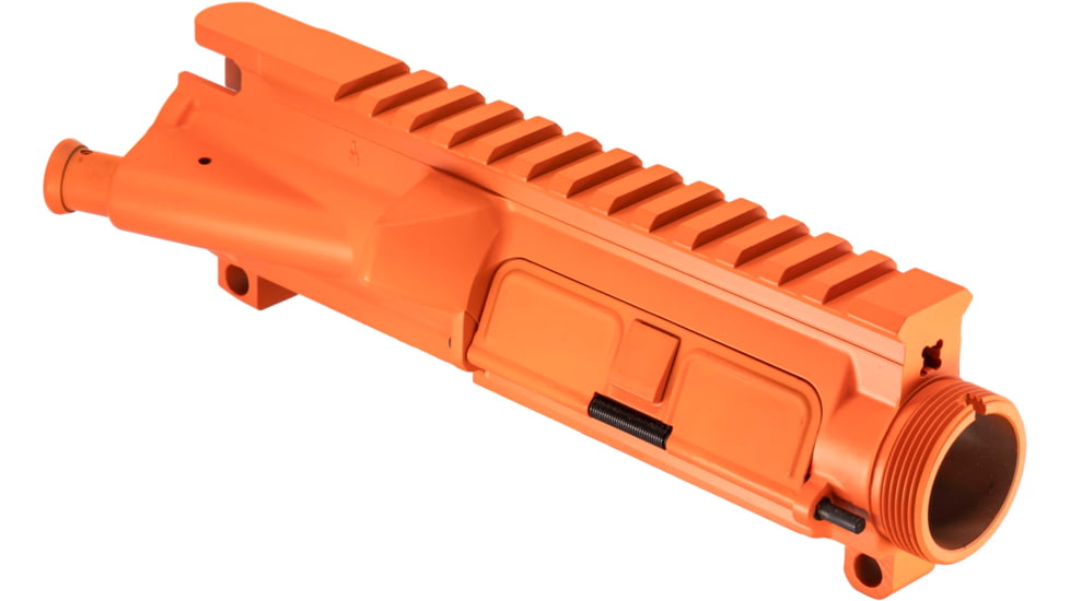 WMD Guns AR-15 A3/A4 Upper Receiver Forged, w/M4 Feed Ramps, NiB-X, Hunter Orange, 1-NIBXURF-Hunter Orange