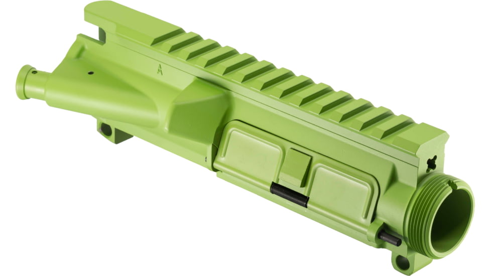 WMD Guns AR-15 A3/A4 Upper Receiver Forged, w/M4 Feed Ramps, NiB-X, Zombie Green, 1-NIBXURF-Zombie Green