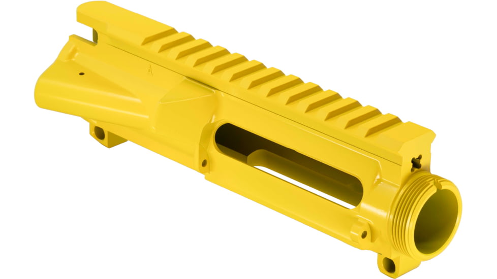 WMD Guns AR-15 A3/A4 Upper Receiver Forged, w/M4 Feed Ramps, Stripped, NiB-X, Corvette Yellow, 1-NIBXUF-Corvette Yellow