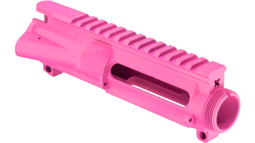 WMD Guns AR-15 A3/A4 Upper Receiver Forged, w/M4 Feed Ramps, Stripped, NiB-X, Prison Pink, 1-NIBXUF-Prison Pink