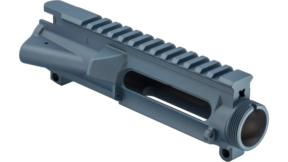 WMD Guns AR-15 A3/A4 Upper Receiver Forged, w/M4 Feed Ramps, Stripped, NiB-X, Titanium Blue, 1-NIBXUF-Titanium Blue
