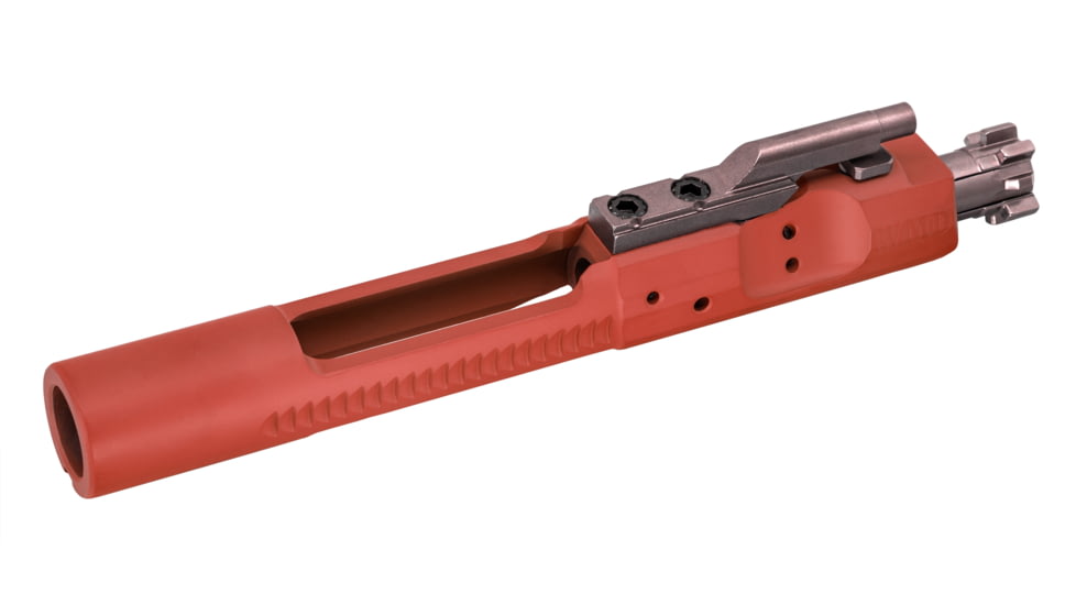 WMD Guns AR-15/M16/M4 Bolt Carrier Group BCG, 5.56, NiB-X, Marine Corp Red, 1-NIBXBCG0005-MCR